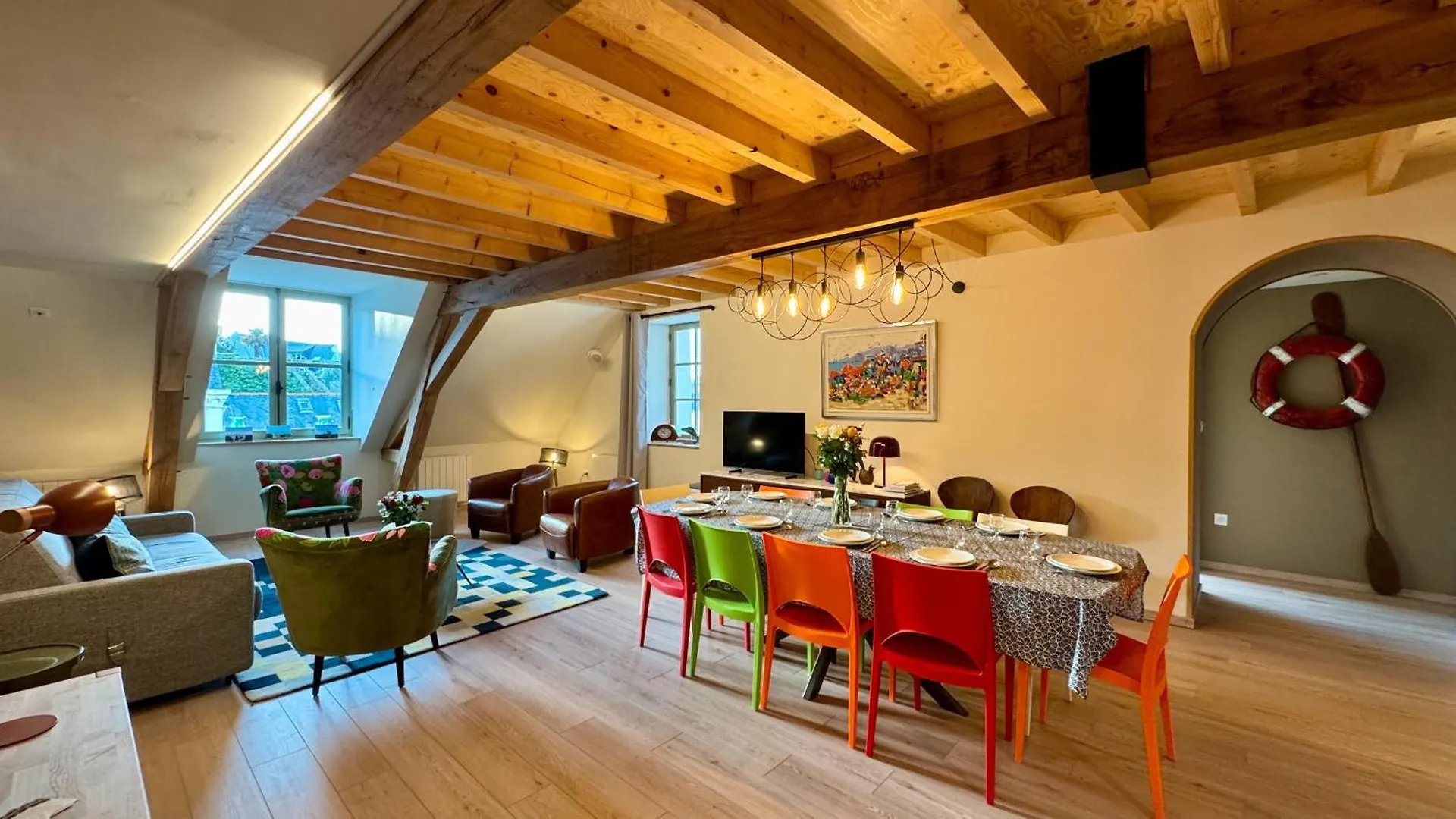 Apartment Ferienwohnung 2 - Seigneurie Fouquet - Chipagan Le Palais